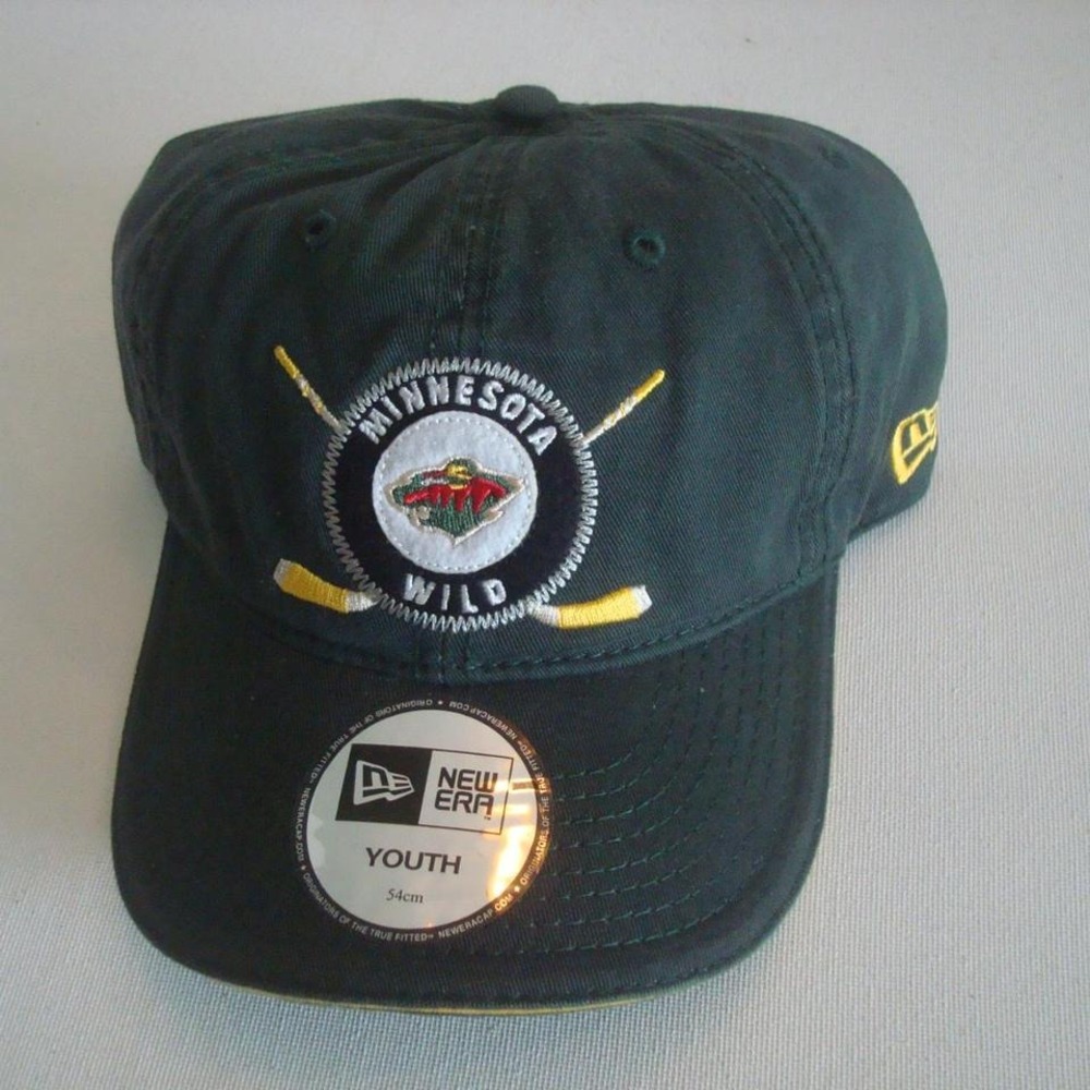 MINNESOTA WILD NEW ERA YOUTH HAT CAP‎ VINTAGE 00S Y2K J2